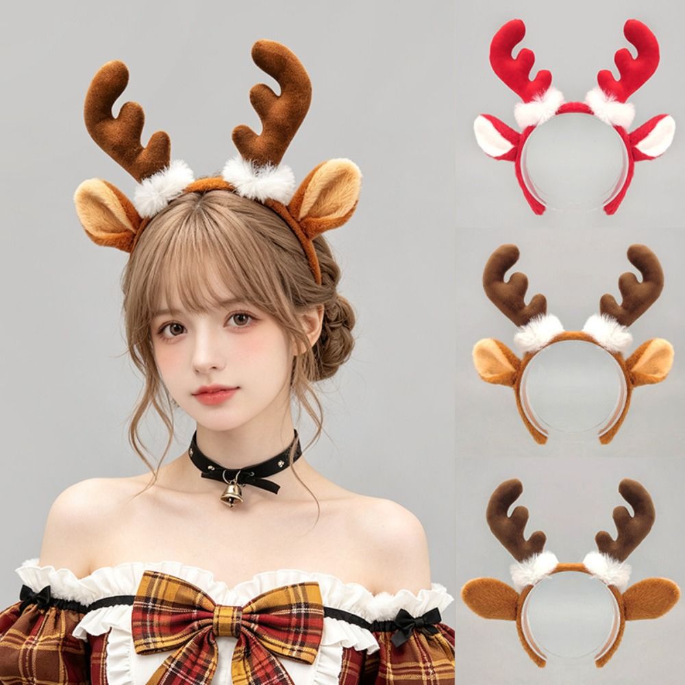 Reindeer Antlers Headband - Joli serre-tête de Noël en forme