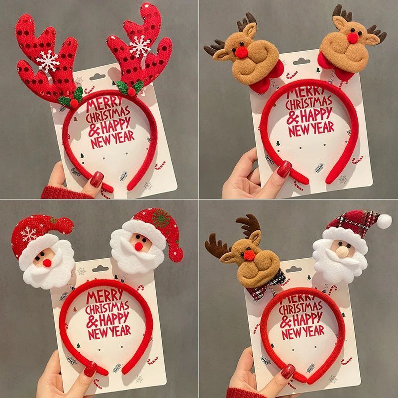 1 à 10 pièces, bandeaux de Noë - Reindeer Antlers Headband avis et prix