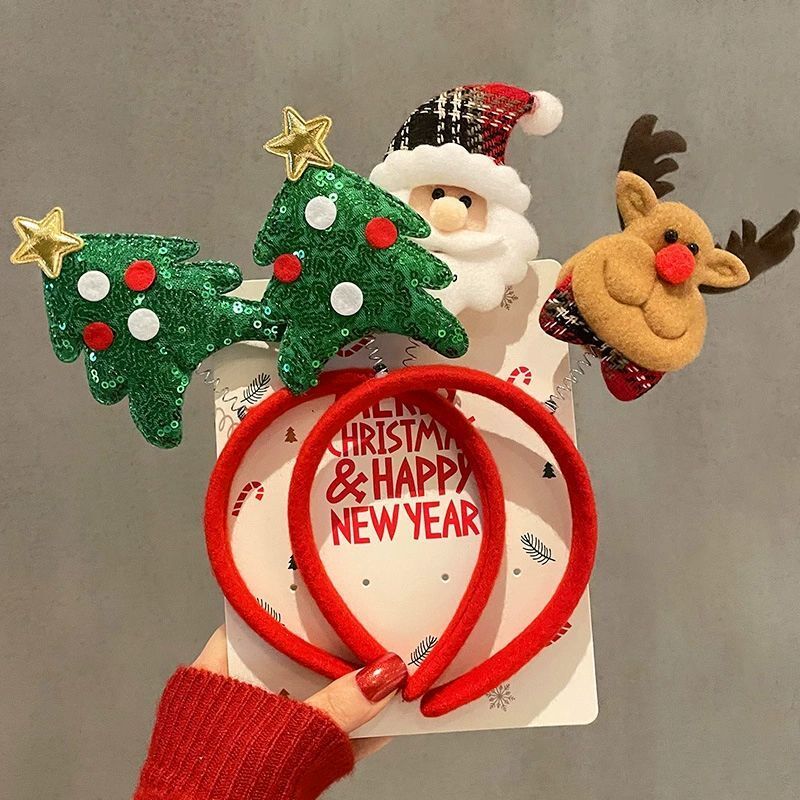 1 à 10 pièces, bandeaux de Noë - Reindeer Antlers Headband avis et prix