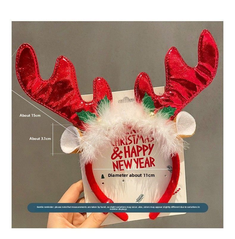 1 à 10 pièces, bandeaux de Noë - Reindeer Antlers Headband avis et prix