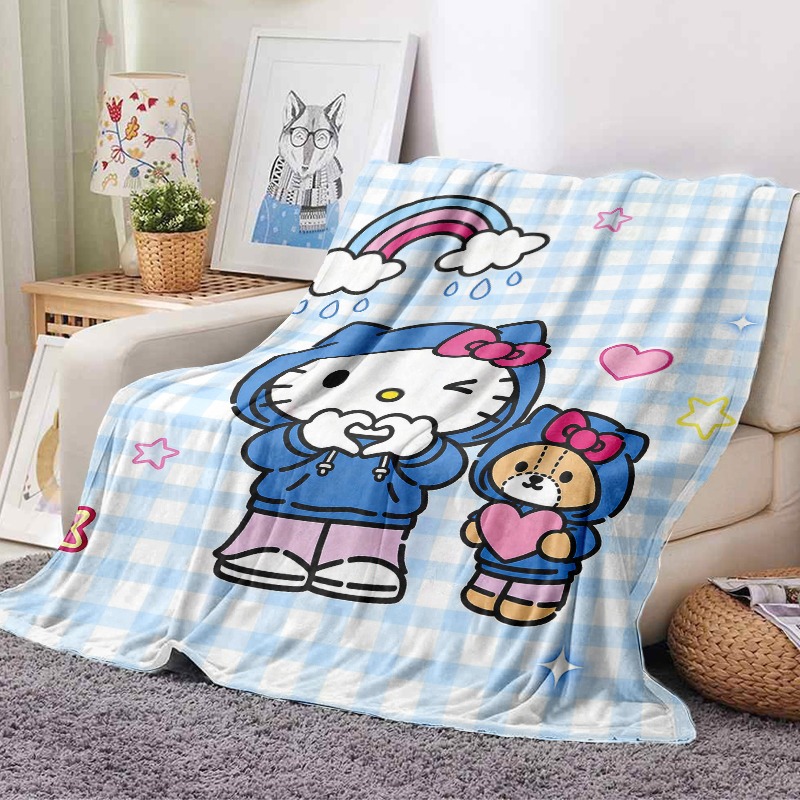 Couverture Sanrio Hello Kitty  - Christmas Throw Blanket avis et prix