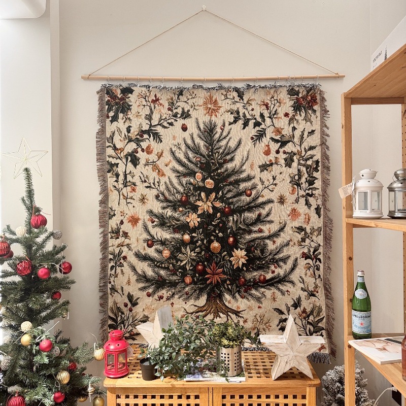 Tapisserie murale de Noël 2026 - Christmas Throw Blanket avis et prix