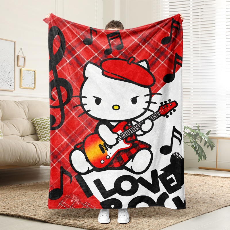 Couverture Sanrio Hello Kitty  - Christmas Throw Blanket avis et prix