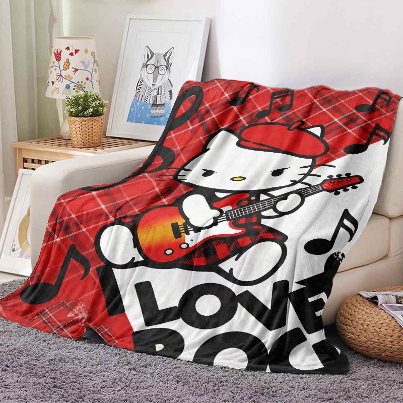 Couverture Sanrio Hello Kitty  - Christmas Throw Blanket avis et prix