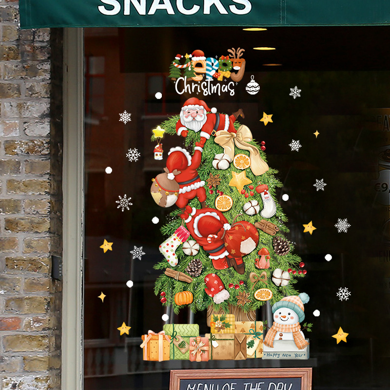Autocollant de vitre de Noël 2 - Snowflake Window Decal avis et prix