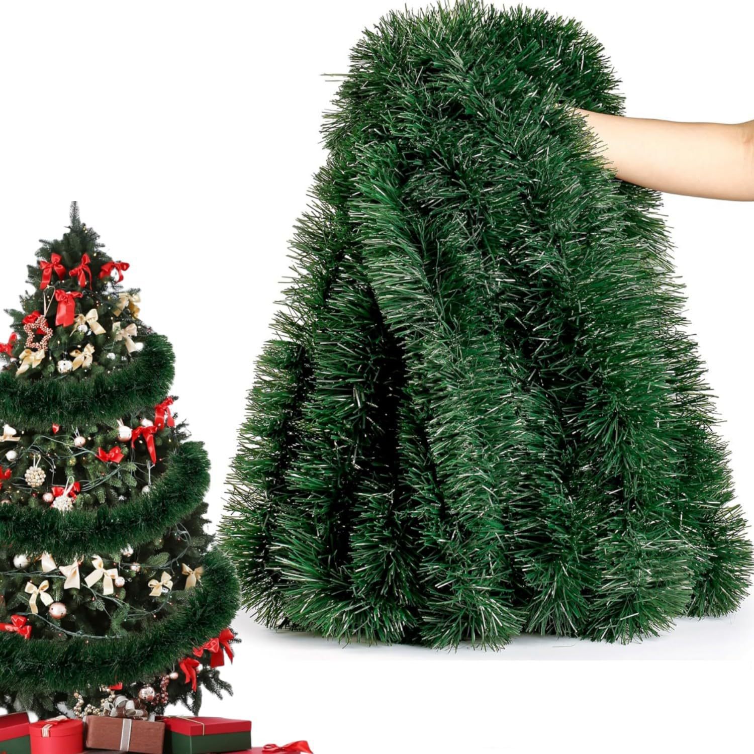 Guirlande de Noël en tinsel de - Tinsel Garland Decoration avis et prix