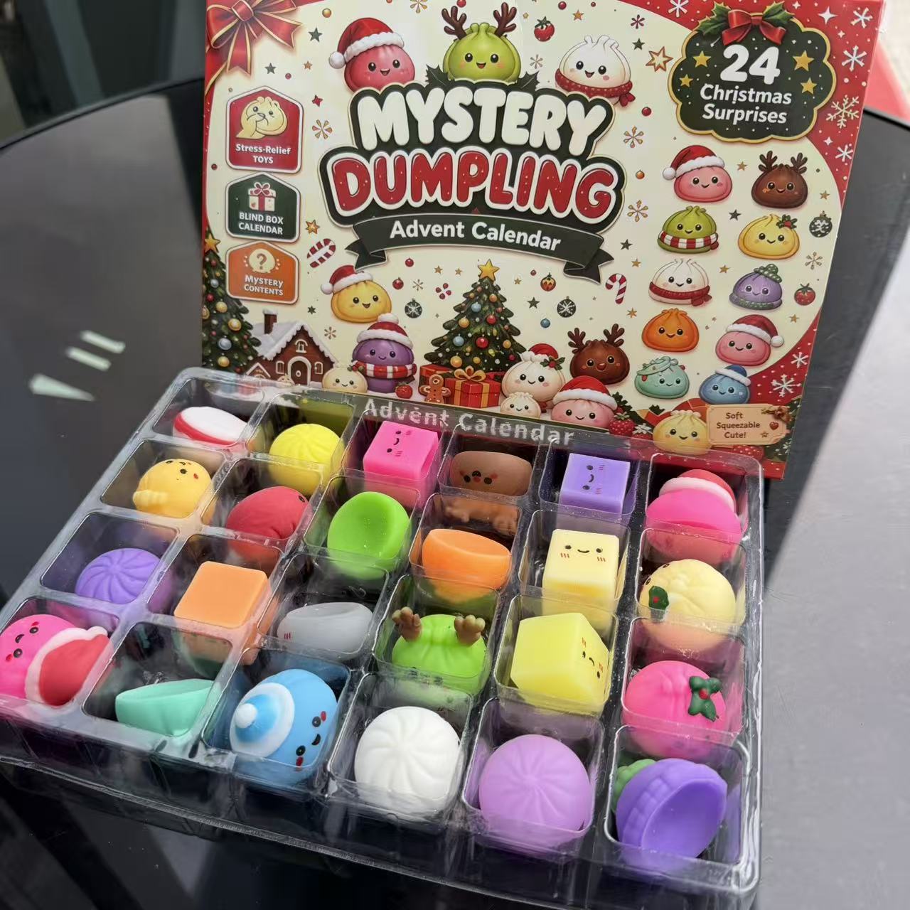 24 pièces, jouets à presser su - Advent Calendar Gift avis et prix