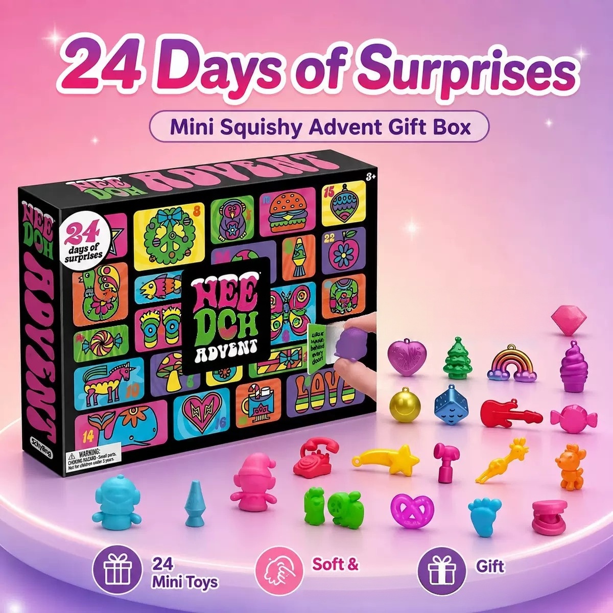 Needoh Calendrier de l'Avent d - Advent Calendar Gift avis et prix