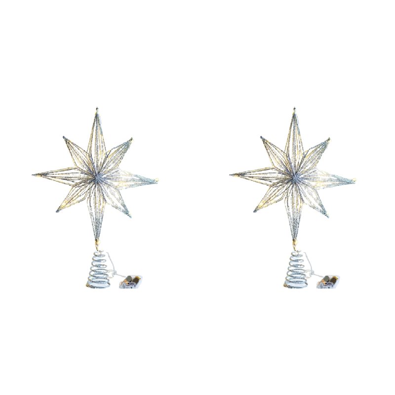 【Dernier CHANCE】 2X décoration - Star Tree Topper avis et prix