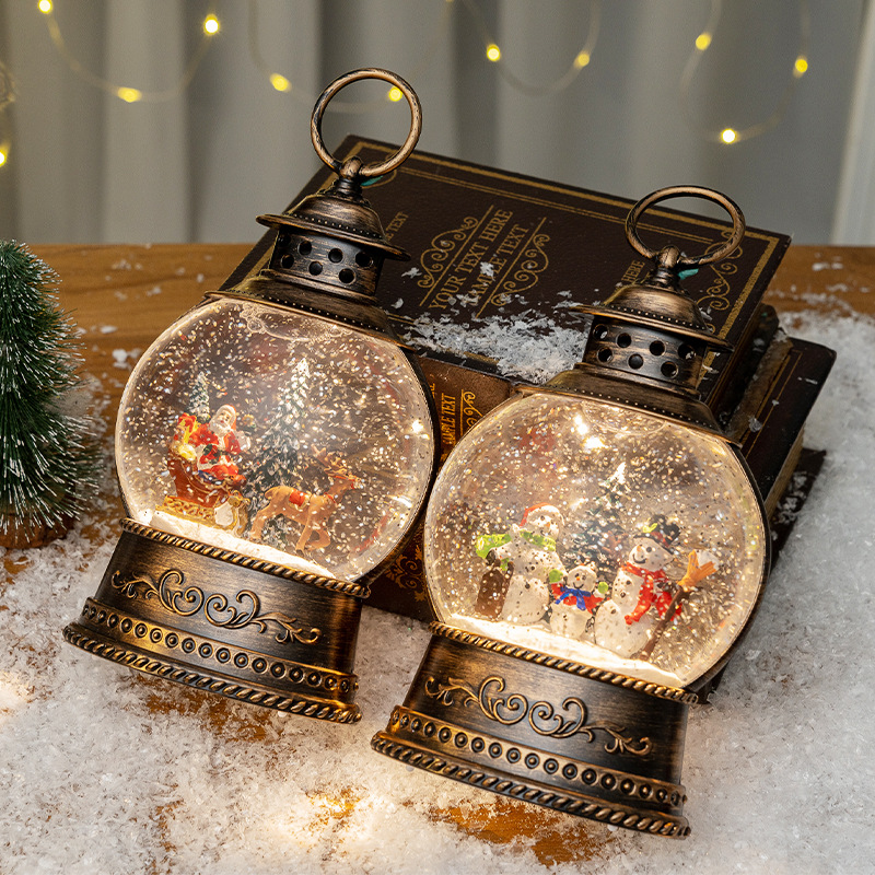 Décorations de Noël, grande bo - Snow Globe Musical avis et prix